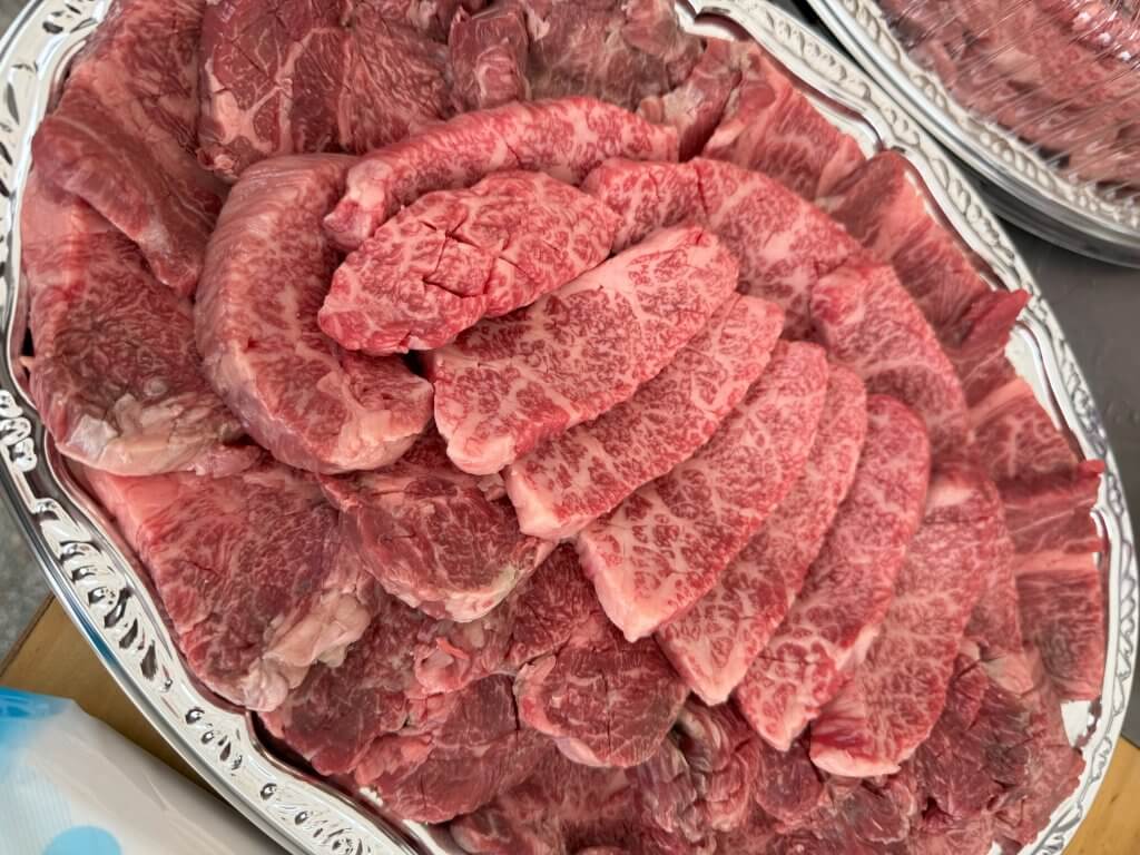 サシの入った美味しそうなお肉達