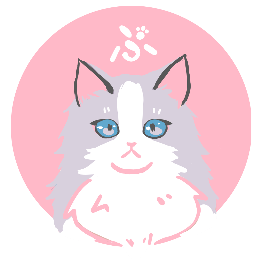 猫のイラストのデザインイメージ